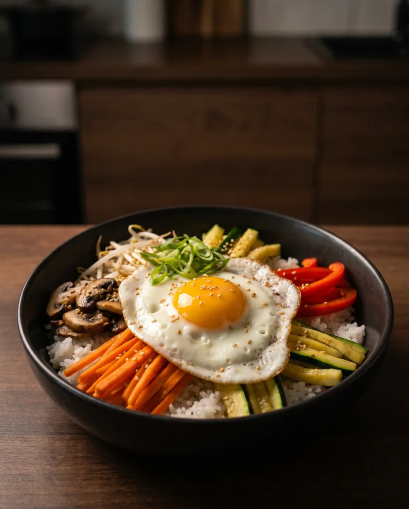 Recette bibimbap coréen