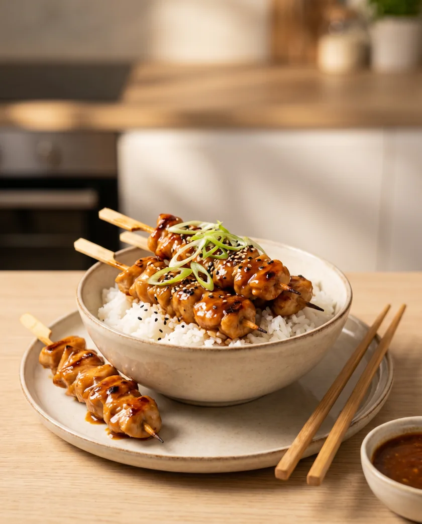 Brochettes yakitori