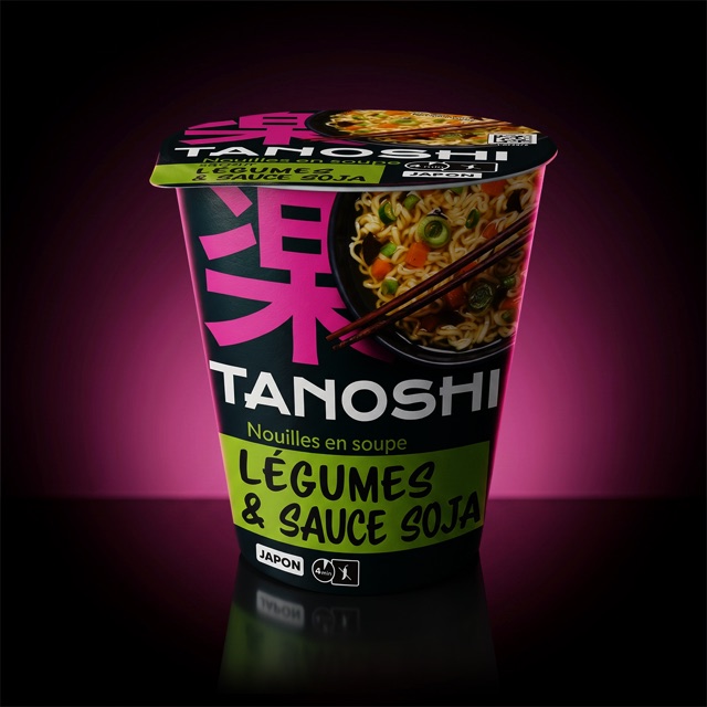 Cup Nouilles Légumes Sauce Soja