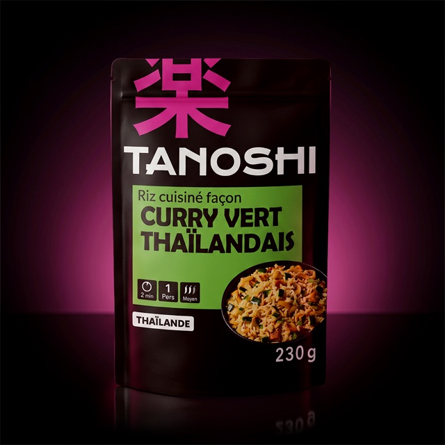 Doypack Riz Curry Vert