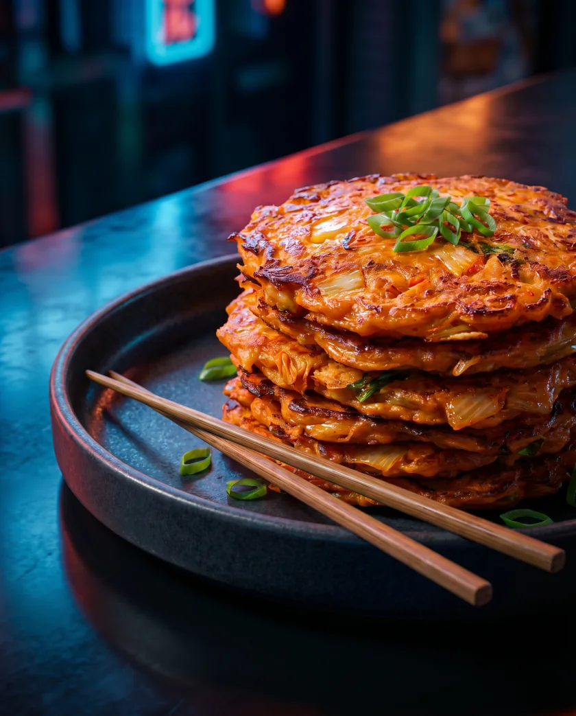 Kimchi jeon