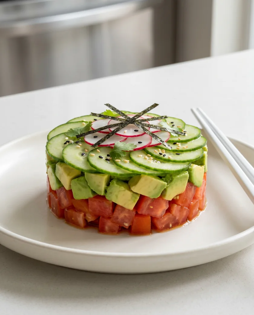 Salade tartare de crudités